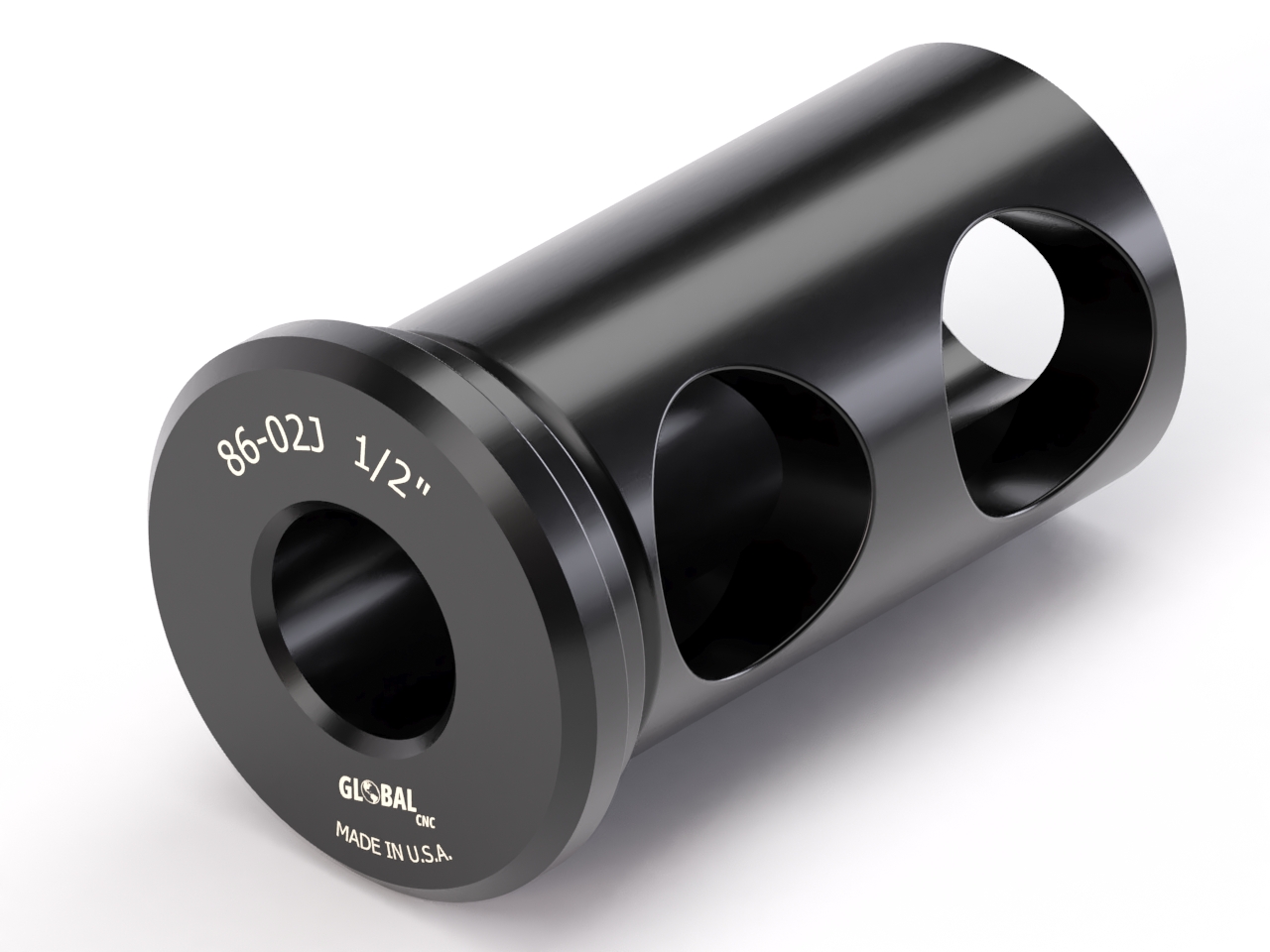 Picture of CNC 86-02J 1/2" Global CNC Bushing Type J Outside Dia 1" Inside Dia 1/2" Length Under Head 1-3/4